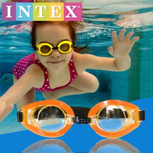 Intex Play Goggles - svømmebriller med UV-filter - 3-8 år - lilla
